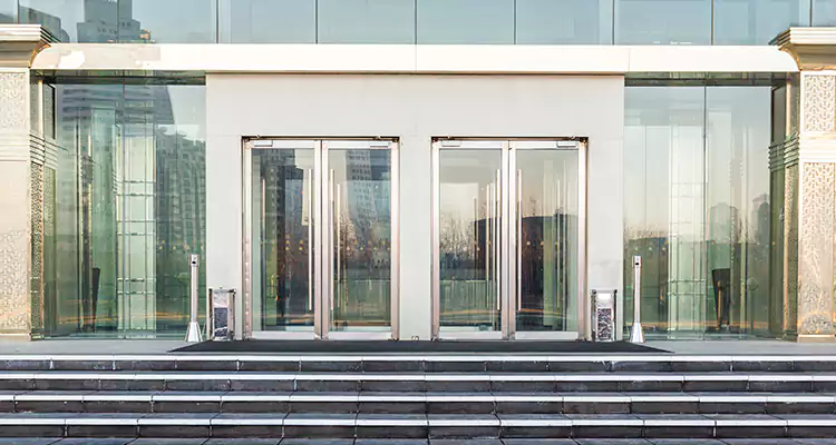 Automatic Sliding Storefront Doors Replacement in Burlingame, CA