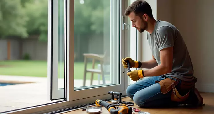 Sliding Glass Door Panel Repair in Burlingame, CA