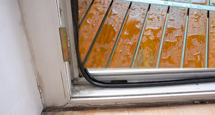 Water Leaking Wooden Patio Doors Repair in Burlingame, CA