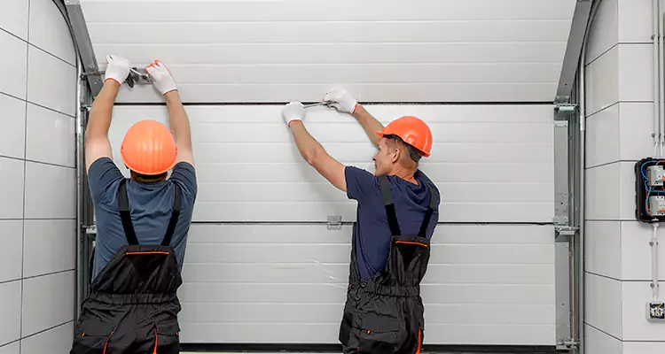 Garage Door Bottom Panel Repair in Burlingame, CA
