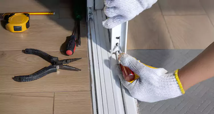 Closet Sliding Door Track Repair in Burlingame, CA