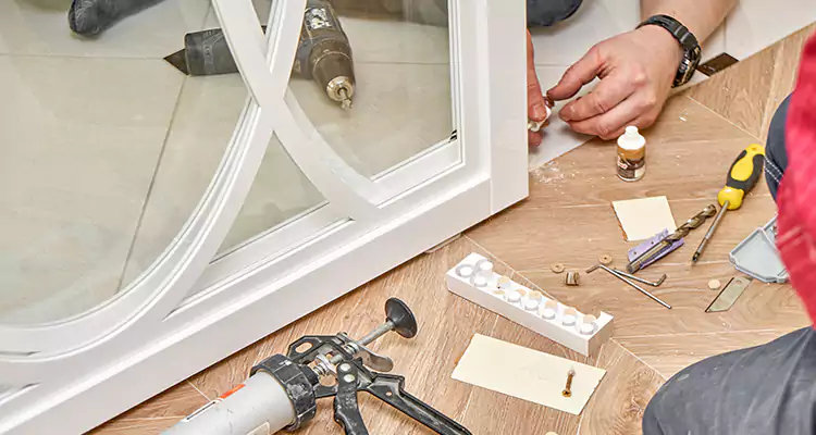 Interior Patio Door Casing Repair in Burlingame, CA