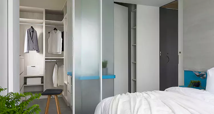 Closet Door Bi Fold Installation in Burlingame, CA