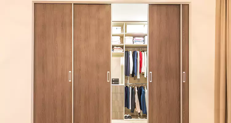 Sliding Closet Wardrobe Repairs in Burlingame, CA