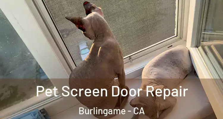  Pet Screen Door Repair Burlingame - CA